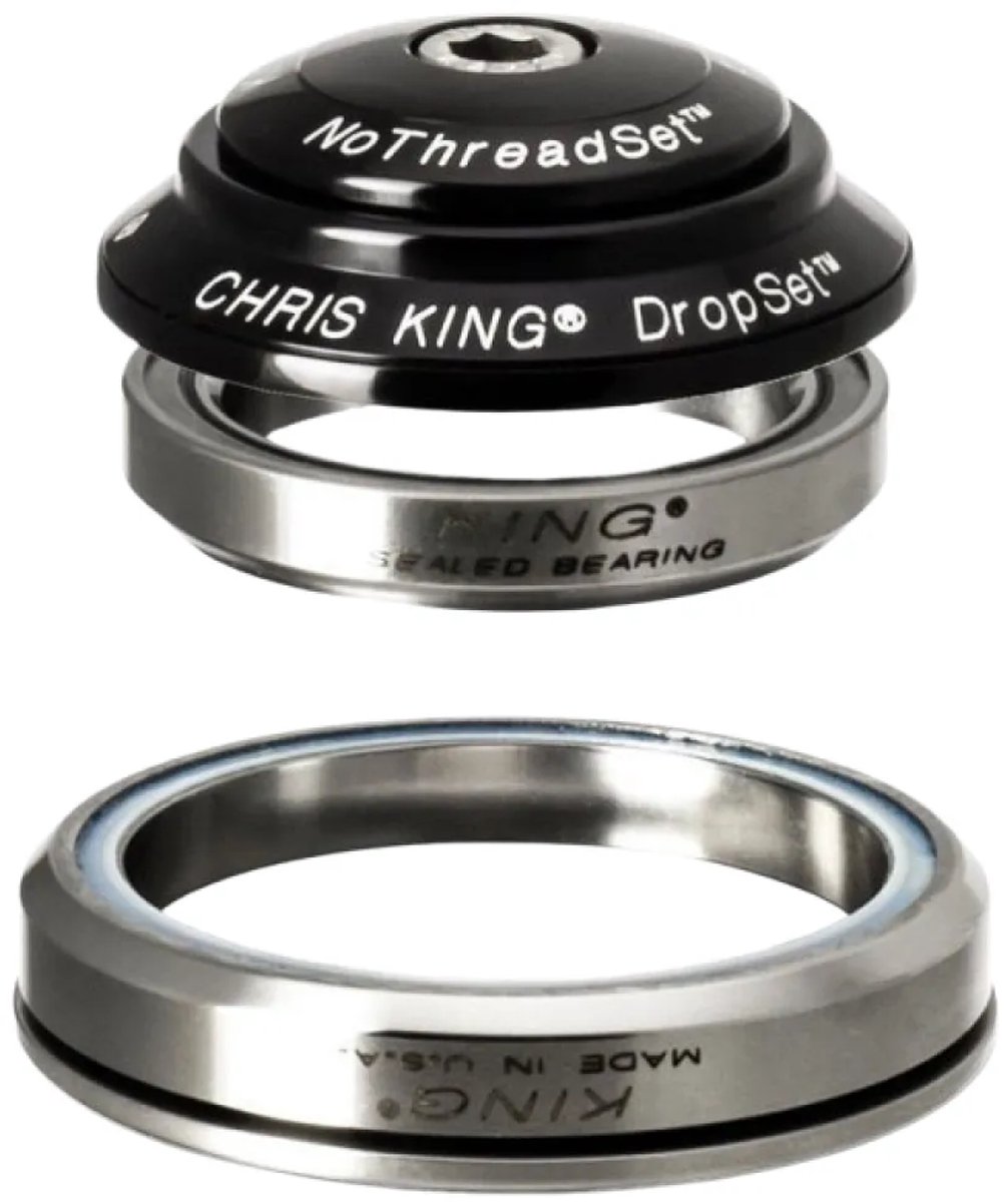 Chris King Dropset 2 Ds42/ds52 45º Geïntegreerde Balhoofdset Zilver