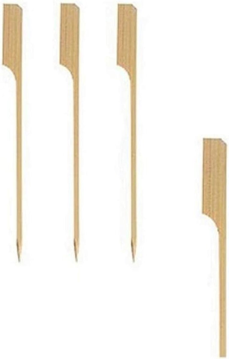 Fingerfood Spiesjes 12 cm - 250 Stuks Bruin
