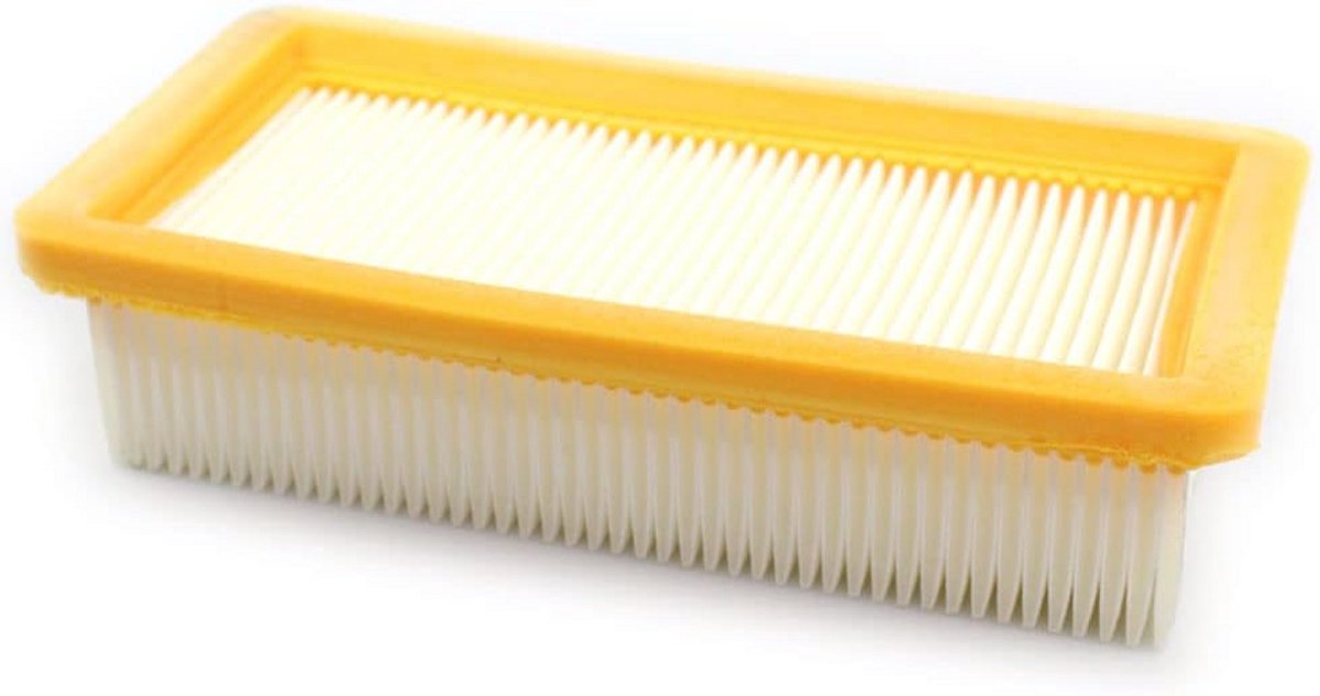Vlak Vouwfilter voor Stofzuiger - Geschikt voor AD 2, AD 3 Premium, AD 4 Premium - As en Droog Stofzuigers