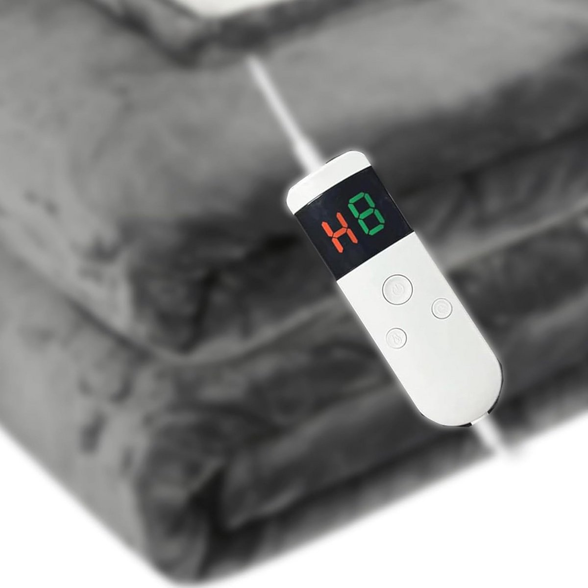 Verwarmde Elektrische Deken 130 x 160 cm met 10 Instellingen en Timer