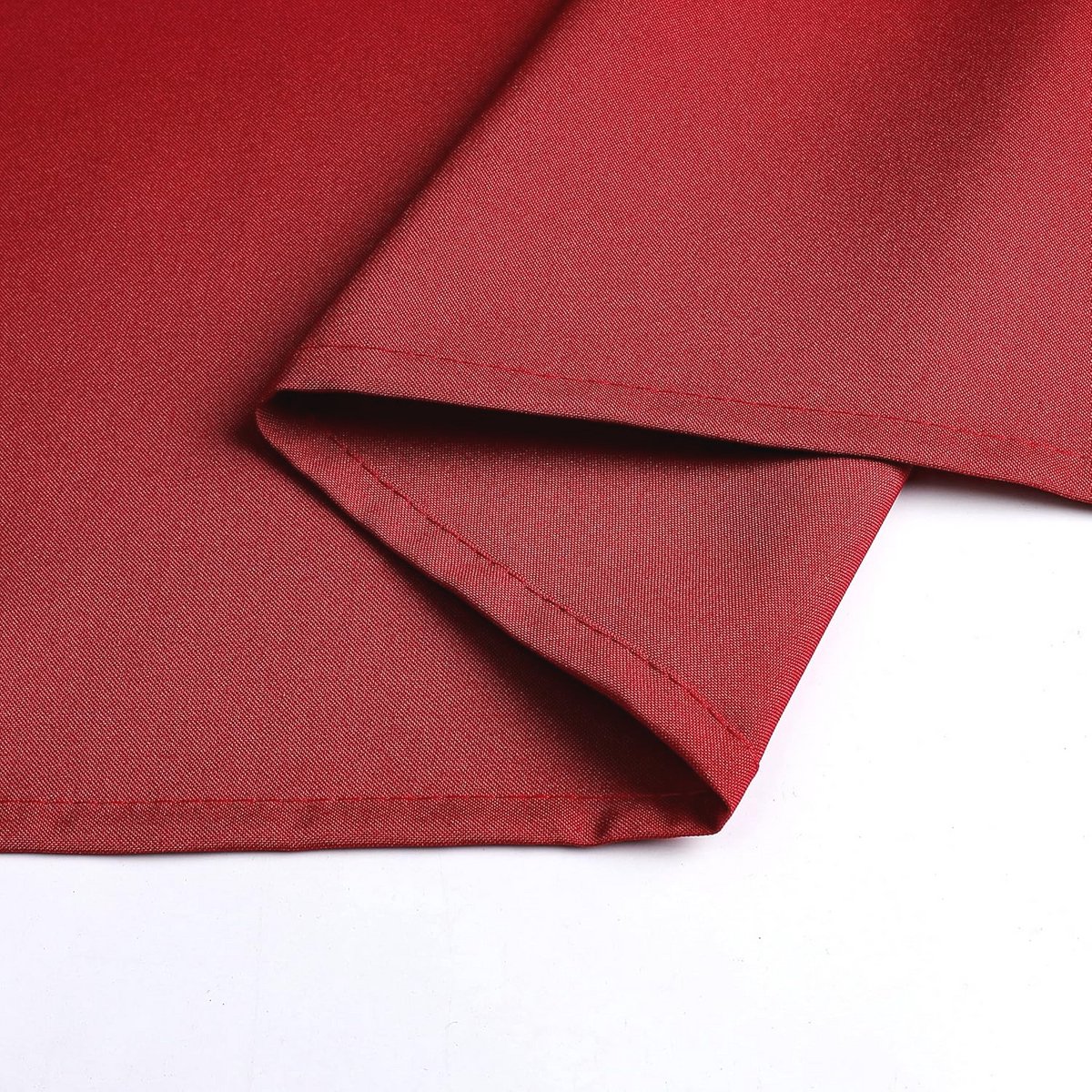 Ronde Tafelkleed 180 cm - Donkerrood Bordeaux