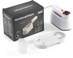 Attent Reis- en Stoomstrijkijzer - Compact - 1050W - 2m Snoer - 100ml Watertank - Snelle Opwarming - mini strijkijzer - klein strijkijzer