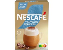 NESCAFÉ Gold Type Cappuccino Minder Zoet (1 x 10 x 12.5)