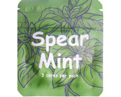 Airvaper smaakpods - Spear Mint - Universeel - Airvaper Navullingen - 1 zakje met 3 Stuks - Natuurlijk & Verfrissend - Goed voor ca. 2 weken