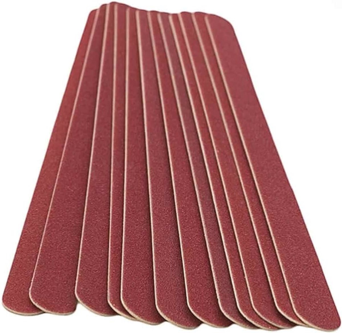 Professionele nagelvijlen van hout en schuurpapier - 20 stuks voor manicure