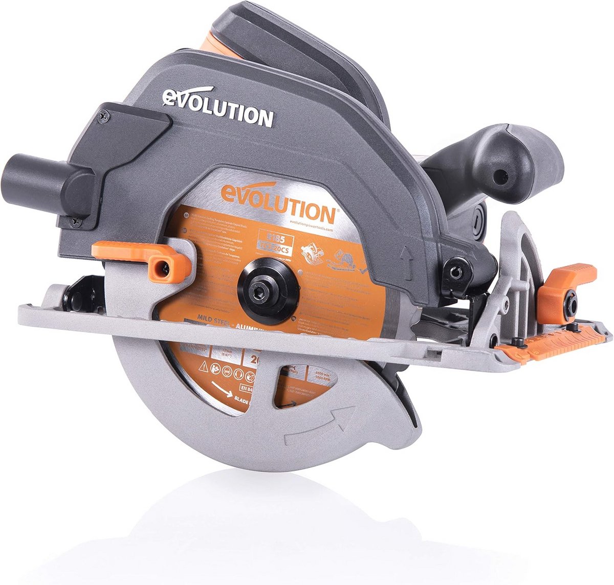 Multifunctionele Cirkelzaag met Draagtas en Gidsrails Compatibiliteit, 185 mm, 1600 W