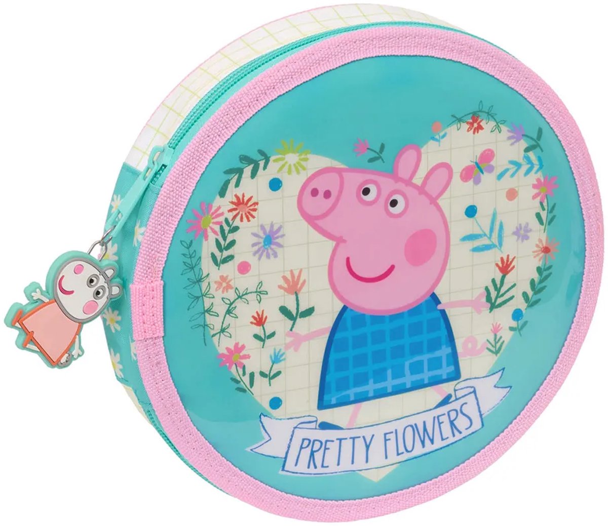 Safta Peppa Pig Pretty Flowers Round Filled Etui 18 Stukken Blauw Man