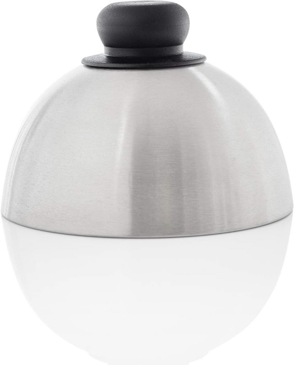 Burgercloche voor hamburgers, cheeseburgers en steak - RVS afdekhoes voor grillen en smelten