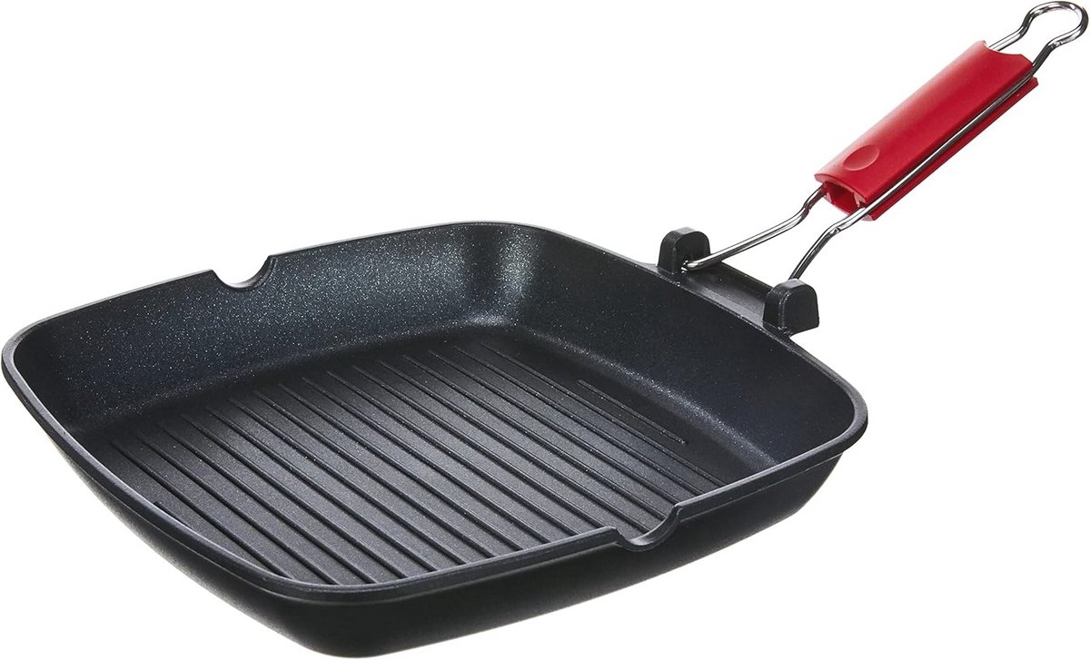 Grillpan met Antiaanbaklaag - 28 cm