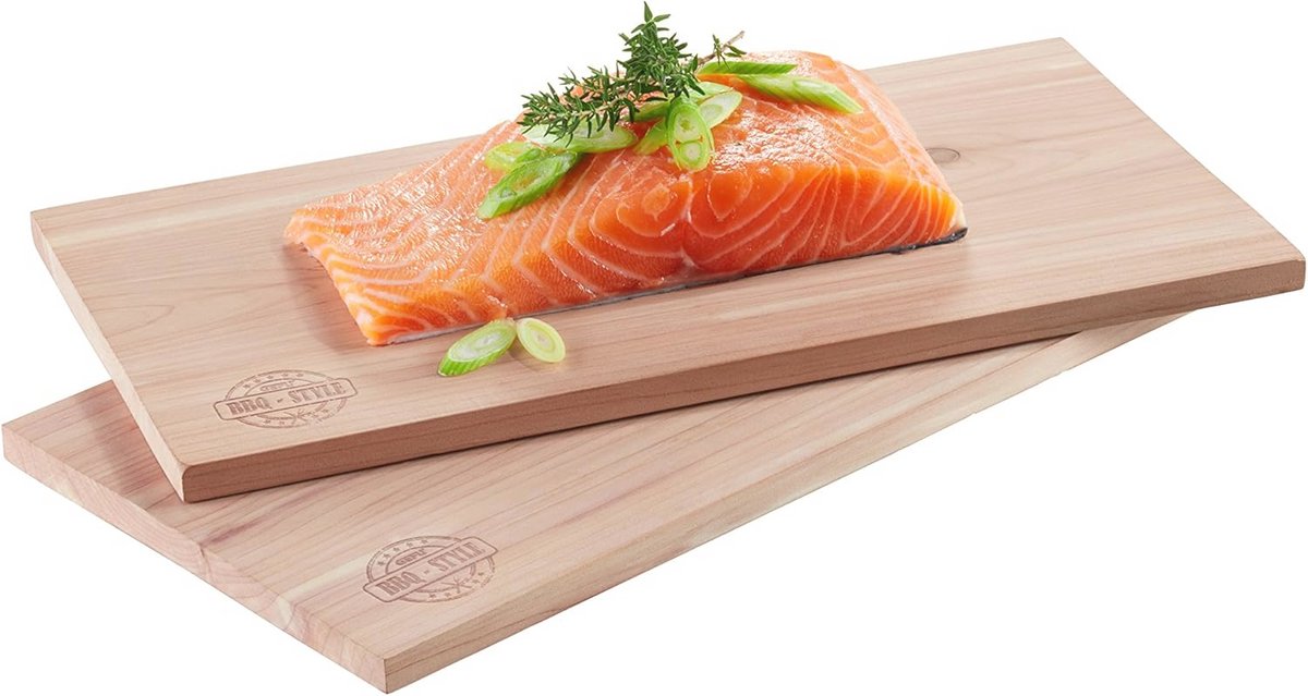 Cederhouten Grillplanken voor BBQ - Set van 2