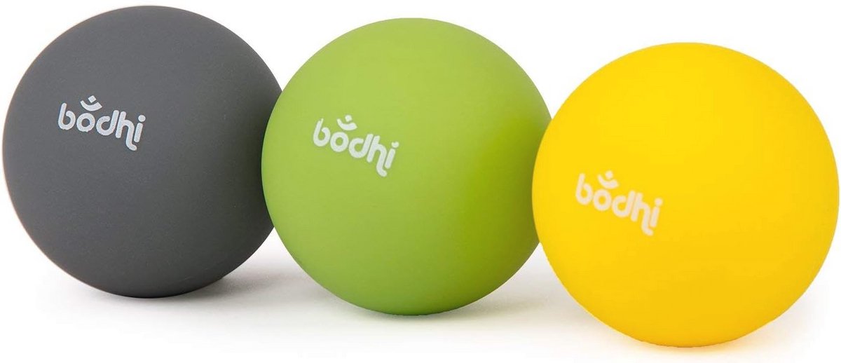Set van 3 Massageballen voor Zelfmassage - Triggerpoint en Fasciamassage