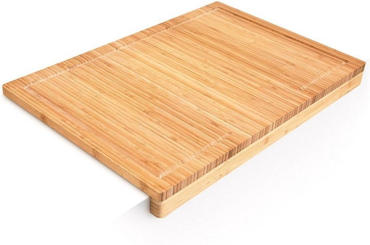 Bamboe Snijplank voor Groenten en Vlees - 56 x 38 x 5 cm - Natuurlijk Hout
