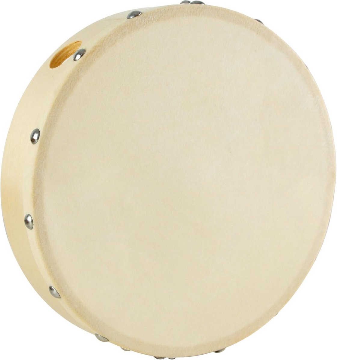 8 Inch Handtrommel met Natuurlijke Vel - Voorgestemd Percussie Instrument