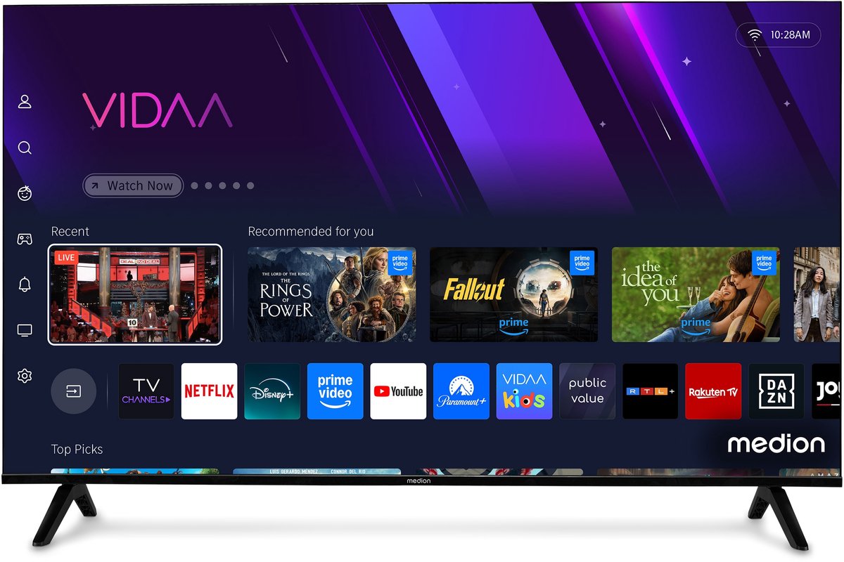 MEDION MD 843301 43 inch 4K-tv met HDR10 en VIDAA U thumbnail 6