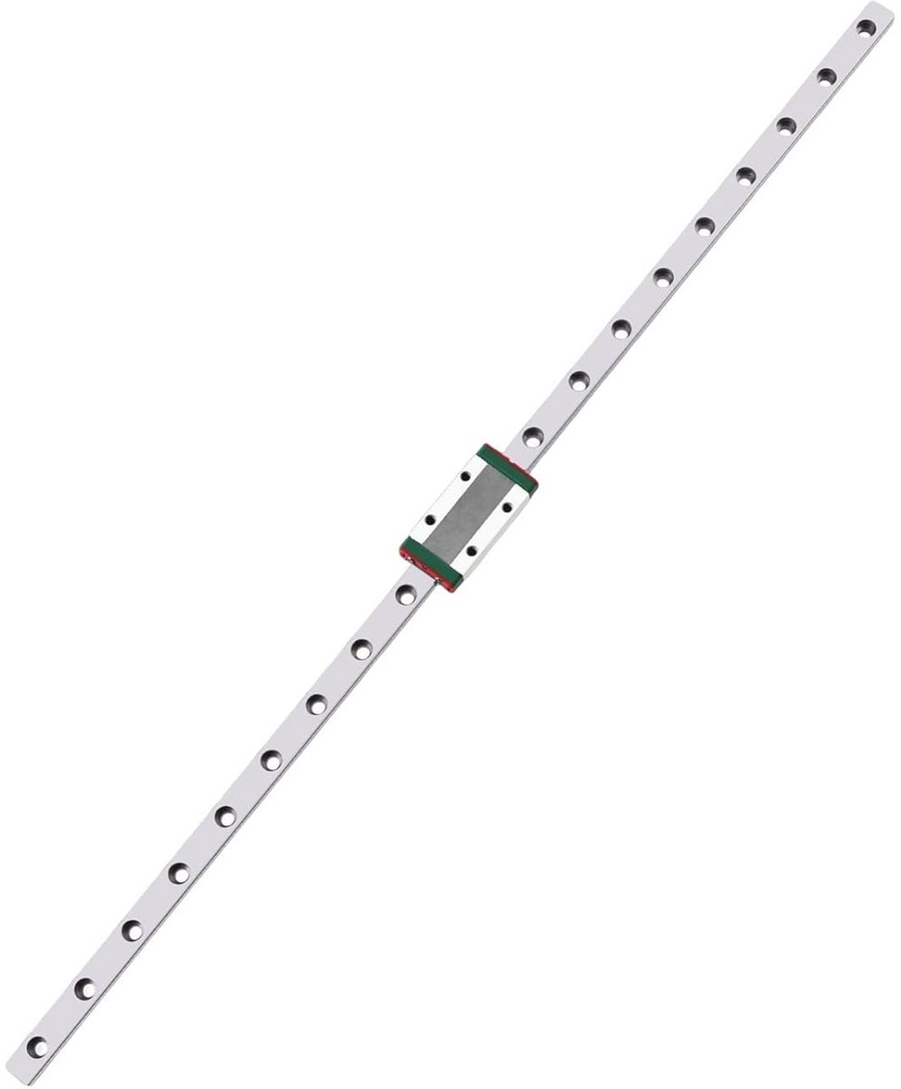 Mini Lineaire Geleiding 500 mm met Lager voor 3D-printer en CNC-machine