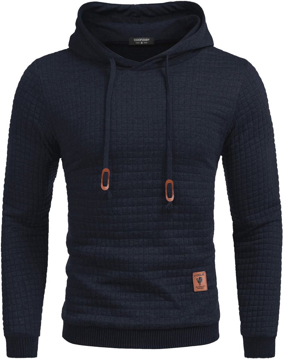Heren Hoodie Met Capuchon - Lange Mouwen - Sportieve en Mode Heren Trui