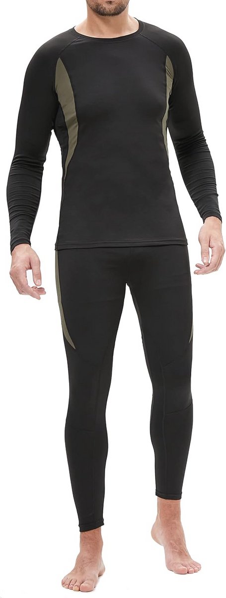 Thermokleding Set voor Heren – Ademend en Warme Onderdkleding voor Skiën, Hardlopen en Wandelen Thermokleding Set voor Heren – Ademend en Warme Onderdkleding voor Skiën, Hardlopen en Wandelen