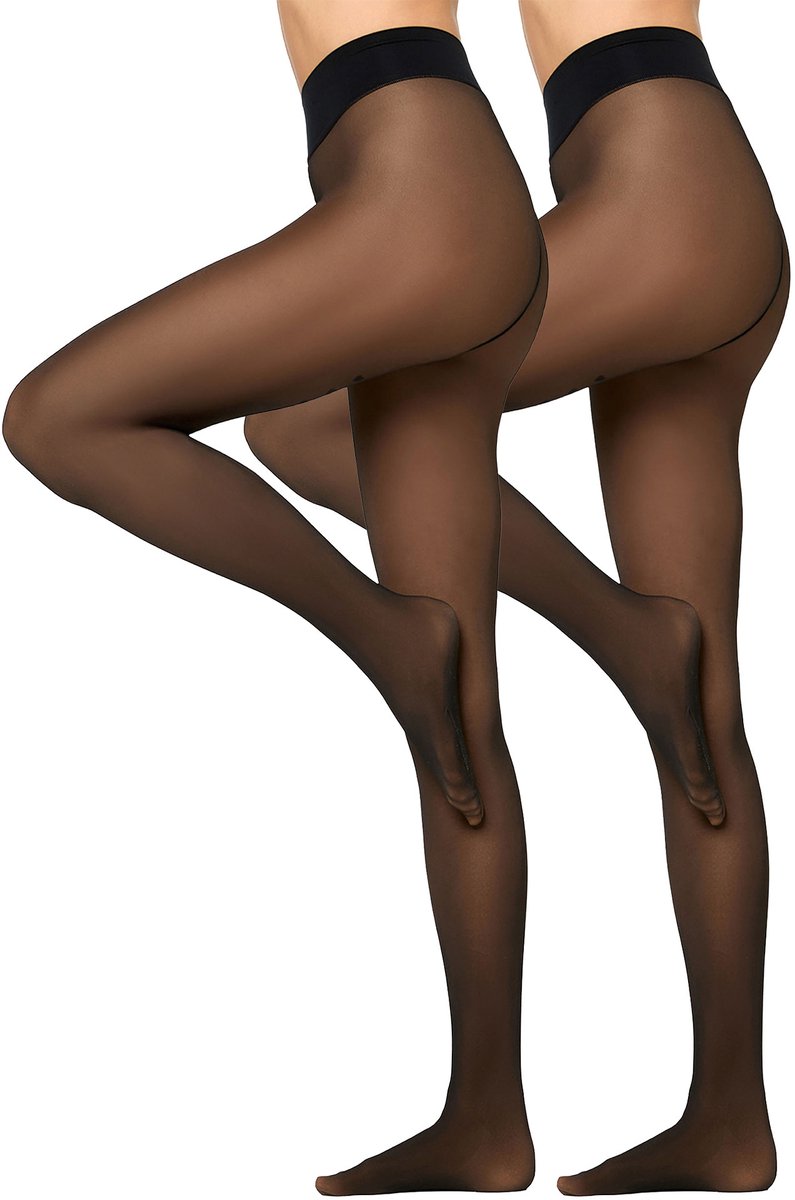 NUR DIE Feinstrumpfhose Warm & Transparent Print