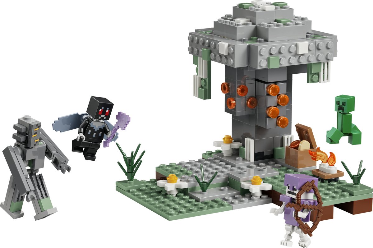 LEGO Minecraft - De Bleke Tuin Videogame Bouwpakket voor Kinderen en Decoratie - 21586 — cadeau in Spellen & Speelgoed - foto 6