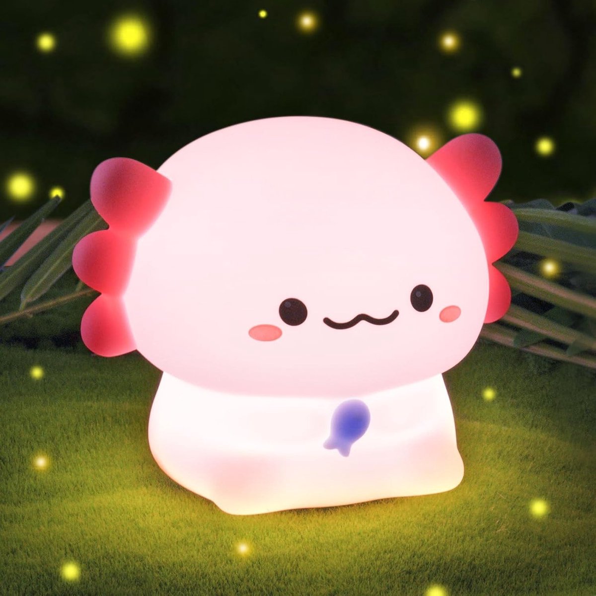 OYLCDI LED Nachtlampje voor Kinderen – Touchlamp – Dimbaar Zacht Licht, Siliconen, Met Timer – Ideaal als Kerstcadeau voor Kinderkamer