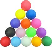 Riisoyu Set van 40 tafeltennisballen, gemengde kleuren, 40 mm, premium kwaliteit voor competitie en entertainment
