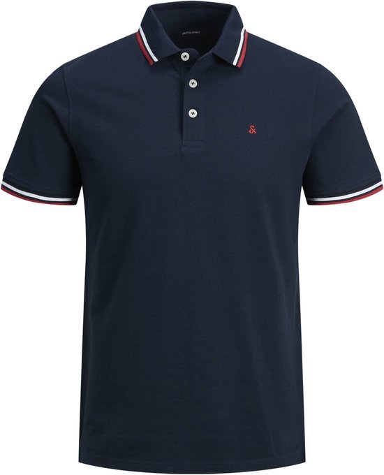 Polo classique Jack & Jones bleu II - XL