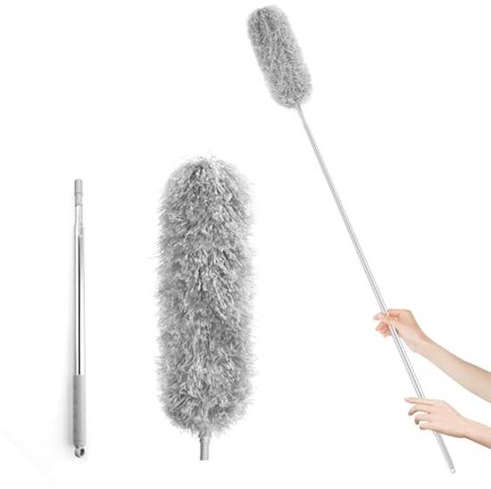 Plumeau - Aluminium - Extensible - Avec Manche Télescopique[H7268