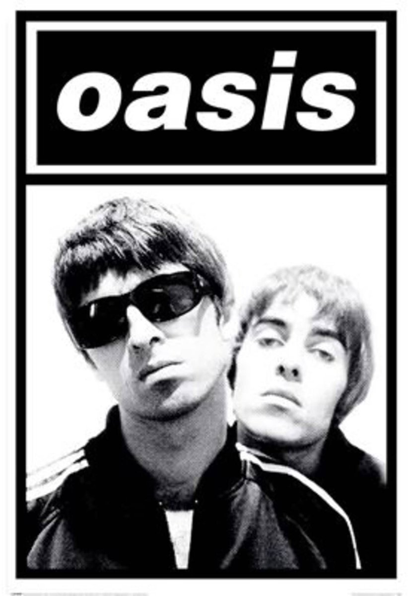 Pyramid Poster Oasis - Gallagher -s 61x91,5cm Divers