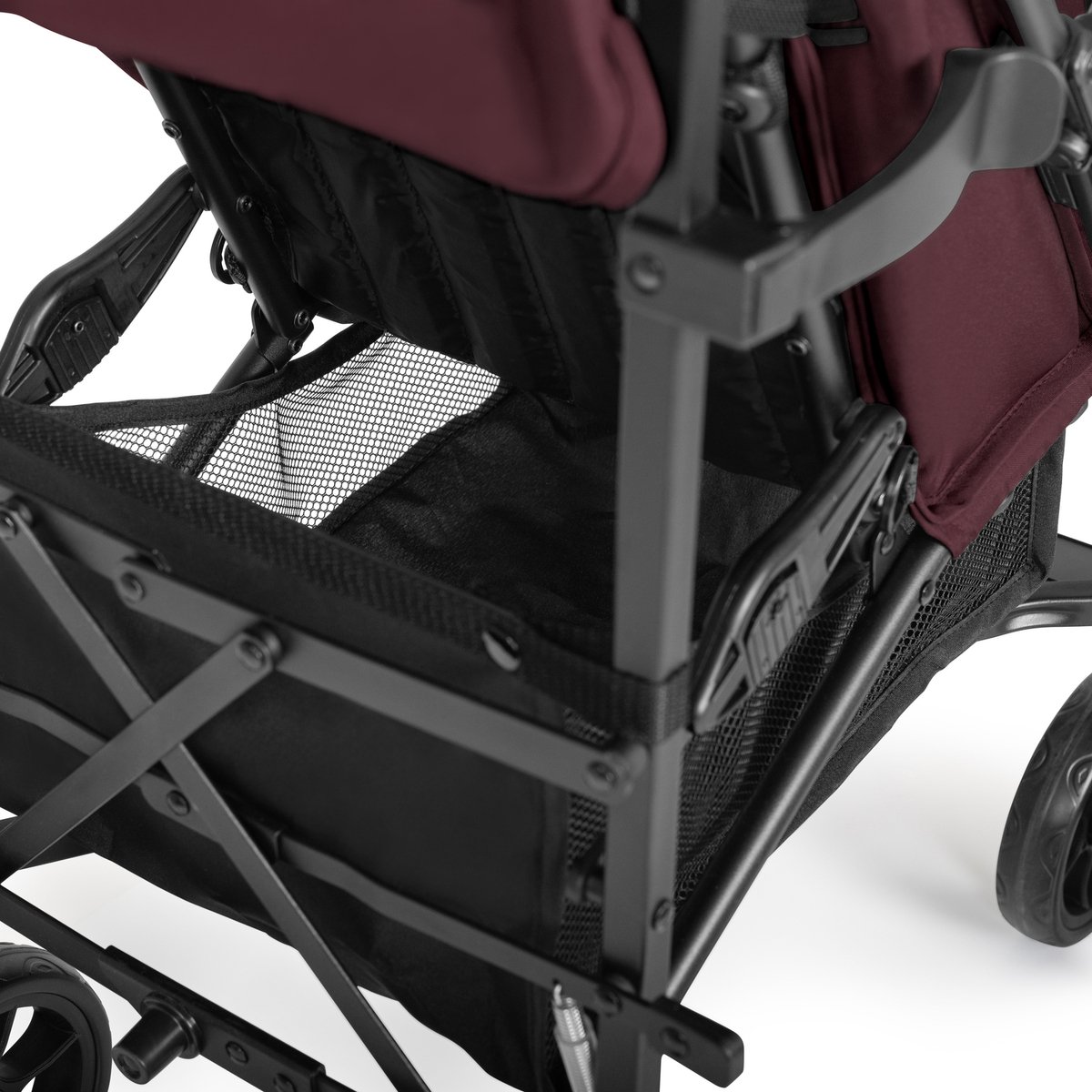 hauck Fold N Care - Lichtgewicht buggy met kap voor op reis - Blackberry thumbnail 6