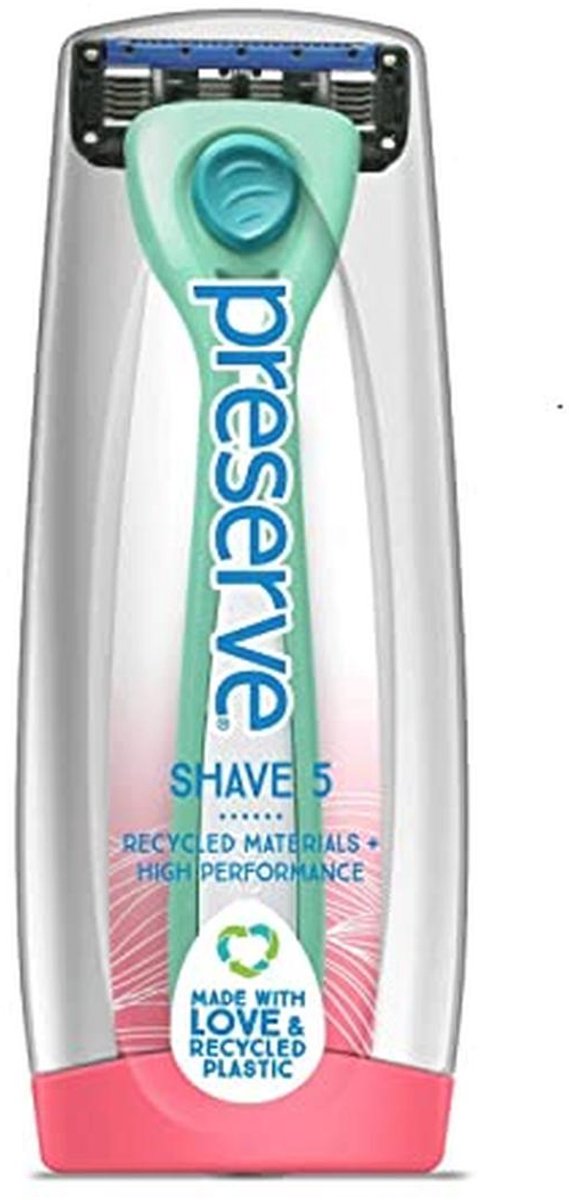 Scheermes met 5 Scheermesjes voor een Comfortabele Scheerbeurt