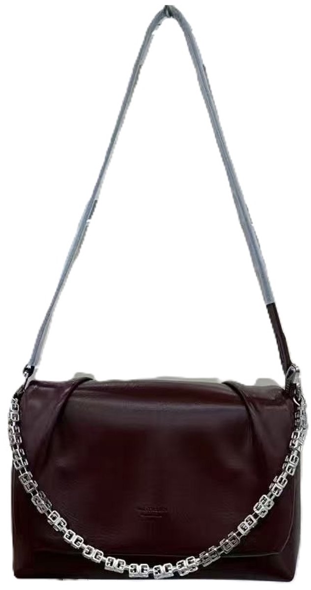 TK-S Schoudertas, Crossbody tas, donkerbruin