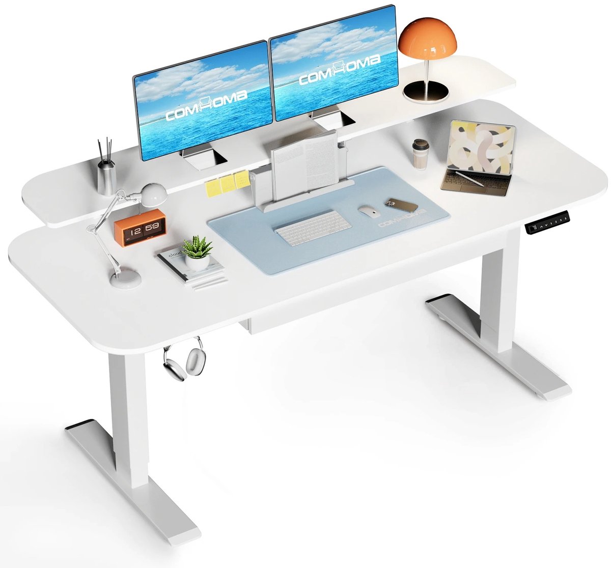 COMHOMA EU Store Amolass - Bureau - 120x60x(72-116)cm thumbnail 2