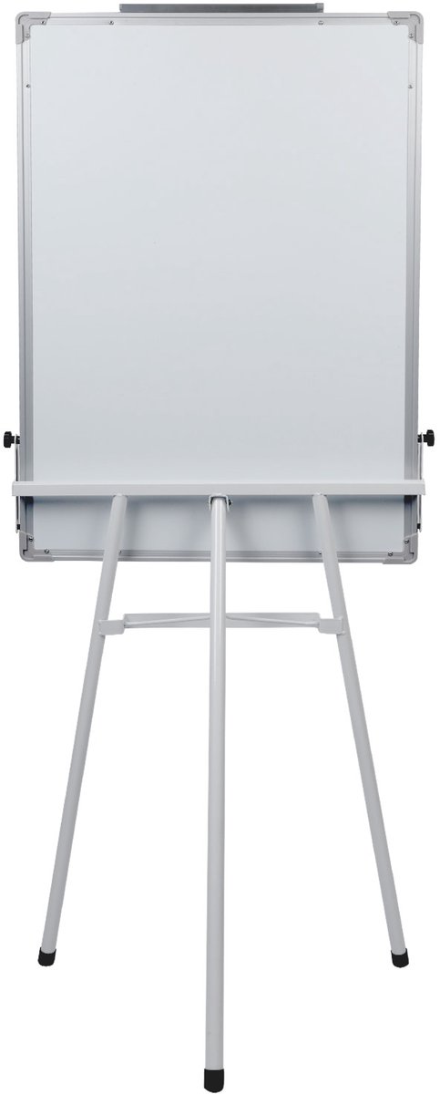 PIPIPOXER- Flip-over 60 x 90 cm, in hoogte verstelbaar Ezel Pennenbakje-Wit thumbnail 4