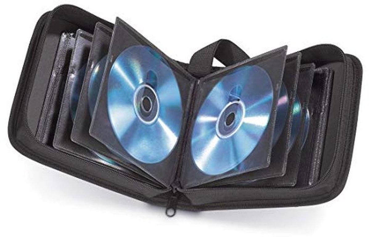 CD Tas voor 32 Disc en DVD's - Ruimtebesparend voor Auto en Thuis - Transporttas
