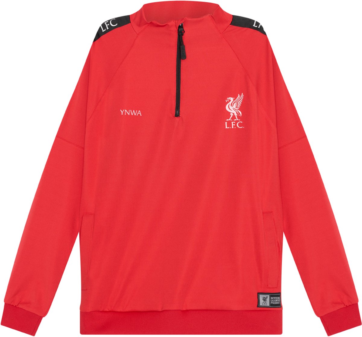 Liverpool FC trainingspak voor kinderen - maat 116 - joggingpak - Voetbal - Polyester - Rood