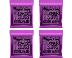 Ernie Ball 2220 Power Slinky snaren voor elektrische gitaar (4 sets)