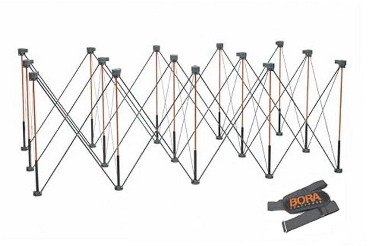 Draagbare Werkstandaard 4ft x 8ft met Verhoogde Werkhoogte 36 inch - Ondersteunt tot 6000 Pond