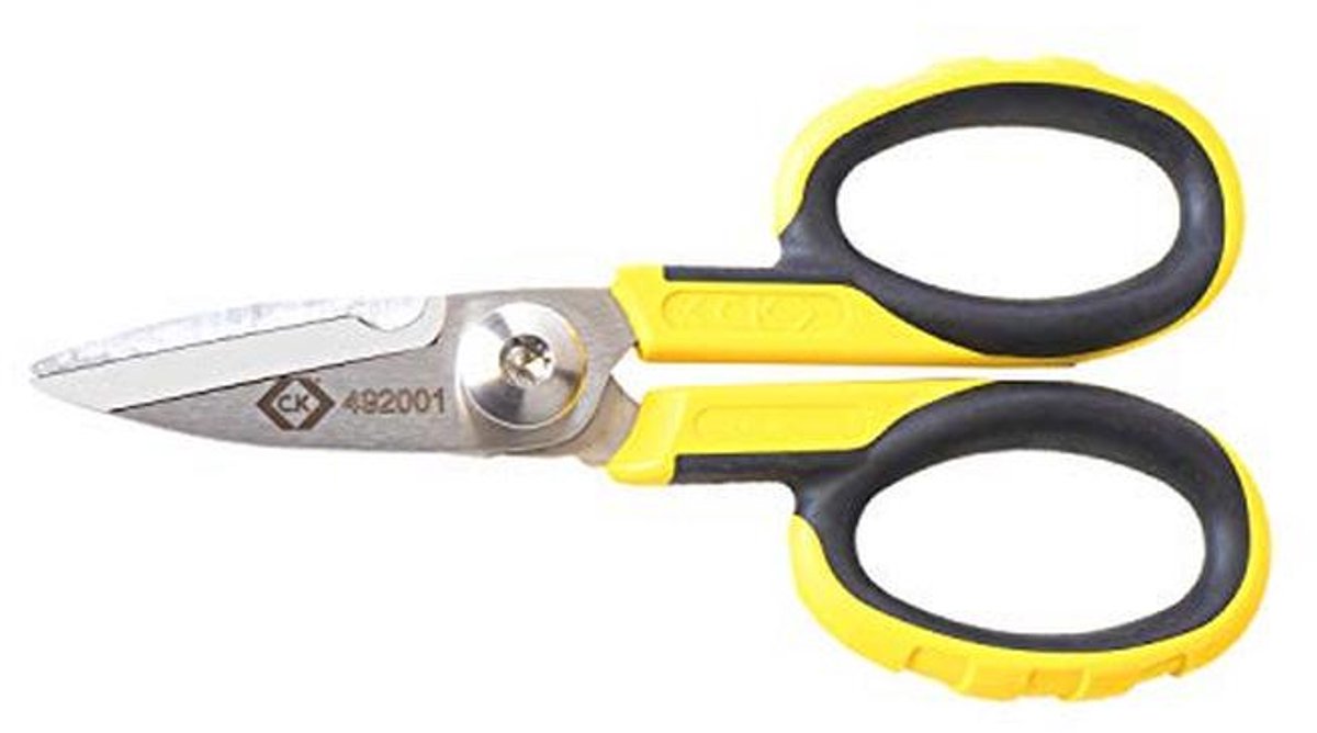 Vierkante Elektriciens Schaar 140 mm - Roestvrij Staal