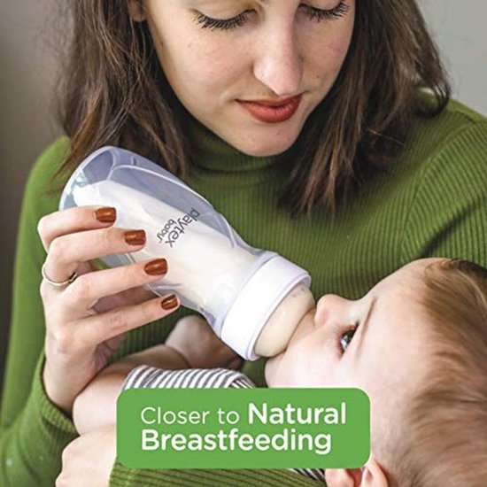 Playtex Baby Nurser Baby Bottle with Drop-Ins Disposable Liners, Closer to Breastfeeding, Gift Set — afbeelding 5