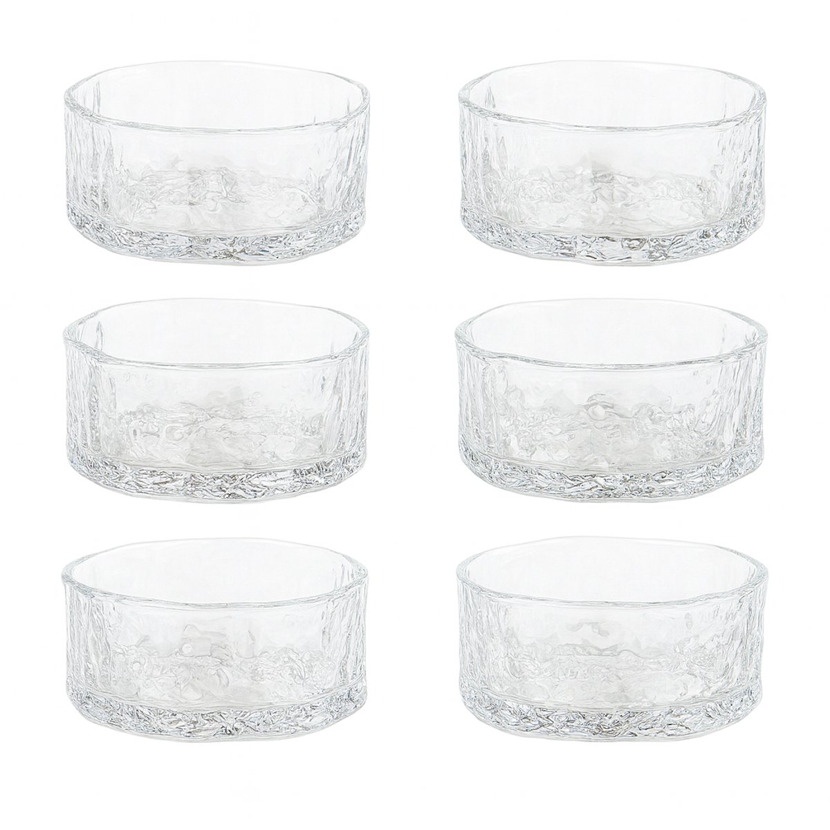 Snow Buccia Amuseschaaltjes Set - 6-delig - Voor Dessert, Salade en Snacks