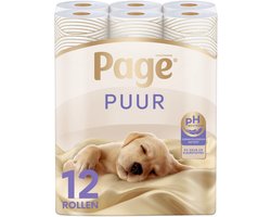 Page - Toiletpapier Puur 3-laags - 3 x 4 stuks - Voordeelverpakking
