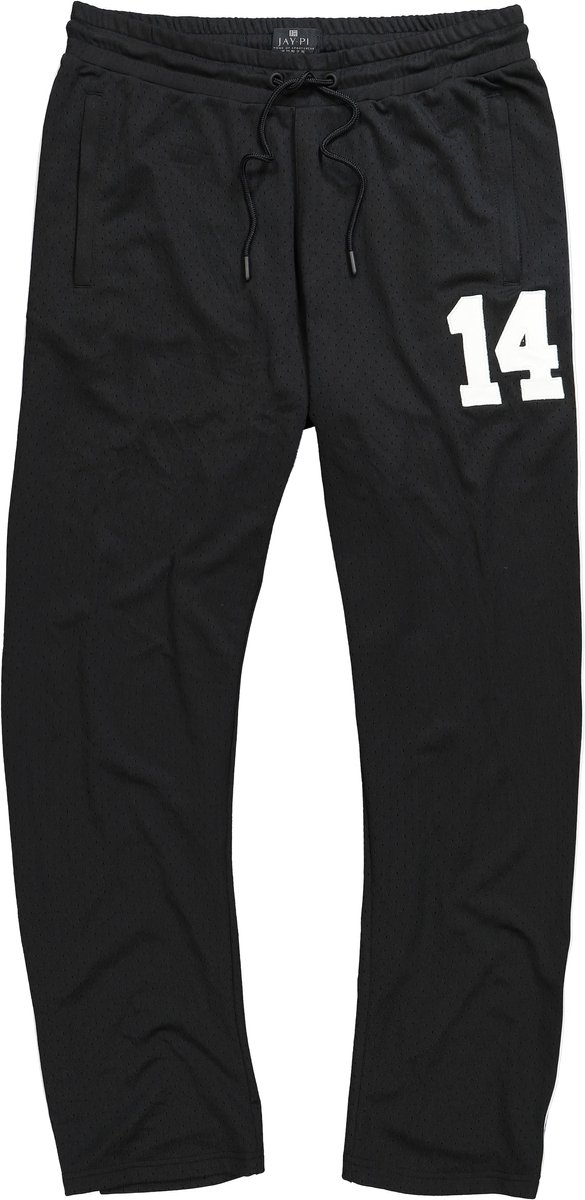 JAY-PI - Heren - Mesh-joggingbroek fitness Basic Fit - Zwart - Maat 7XL