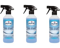 Carlson antivries spray – 3 pack | Ontdooispray | Vorst | Antivries spray | De-icer | Anti vries | 1,5 Liter | Winterproduct
