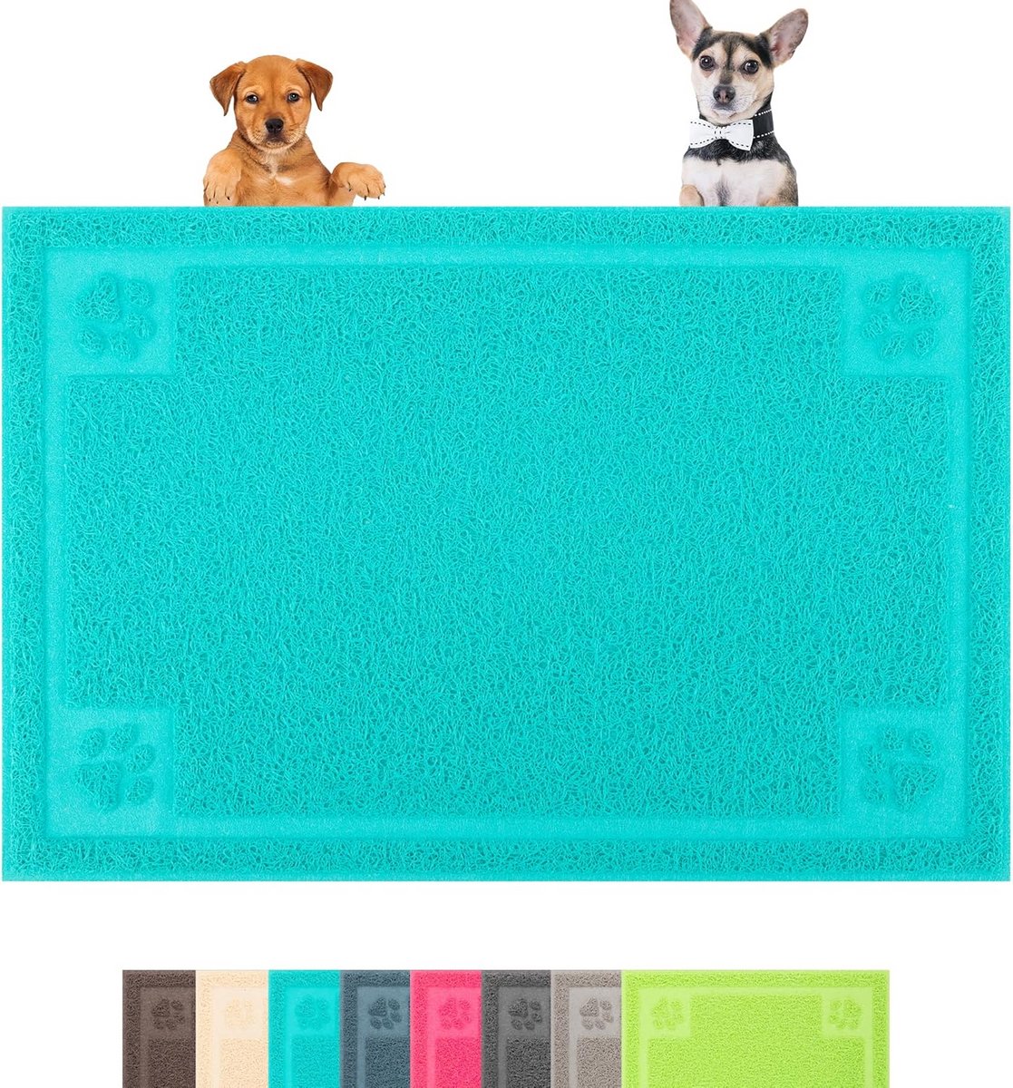Grote Antislip Voermat voor Honden en Katten, Waterdicht en Gemakkelijk Schoon te Maken