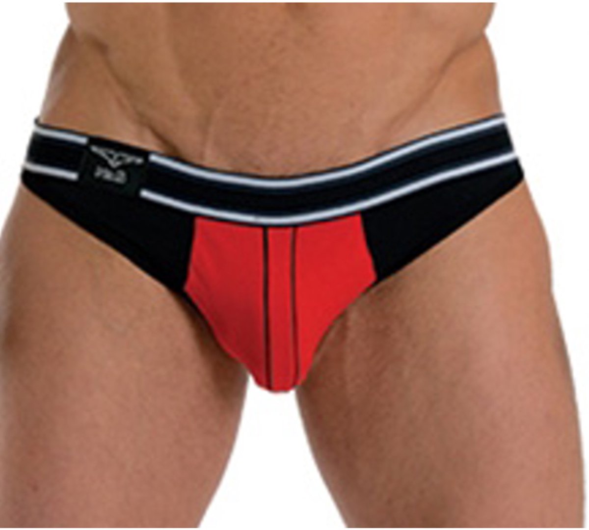 Mister b urban manhattan jockstrap - rood - XL