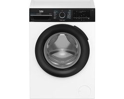 Beko BM3WFU4861B wasmachine Voorlader 8 kg 1600 RPM Zwart, Wit