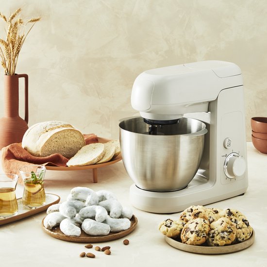 Moulinex Bake Partner QA521B25 - Keukenrobot - Blender inclusief - Grote kom 4,6 L - 8 snelheden + Pulsfunctie - 1100 W krachtige motor - Multifunctionele keukenmixer van Merkloos — afbeelding 5