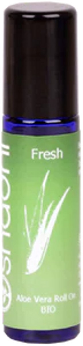 Roll-on verzorgende gel met aloe vera, 'Fresh', Oshadhi, 10 ml