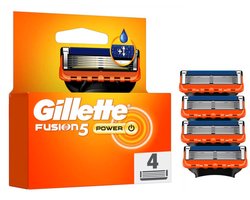 Gillette Fusion 5 Power  - 4 stuks - Scheermesjes