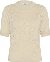 Saint Tropez OlineSZ SS Pullover Dames Trui - Oatmeal